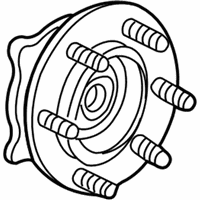 OEM 2007 GMC Sierra 3500 Classic Front Hub - 15946733