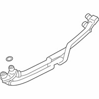 OEM 2015 BMW 328d Transmission Oil Cooler Line - 17-22-8-511-456