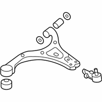 OEM 2008 Hyundai Entourage Arm Complete-Front Lower, RH - 54501-4D100