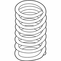 OEM Ford Focus Coil Spring - CV6Z-5560-D