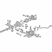 OEM 2017 Honda CR-V Carrier Assembly, Rear Differential - 41200-5TH-000