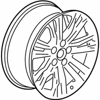 OEM Cadillac XTS Wheel, Alloy - 23372449