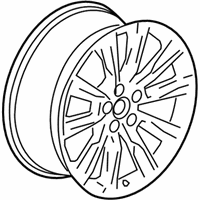 OEM 2019 Cadillac XTS Wheel, Alloy - 23491828