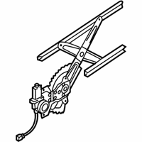 OEM 2007 Kia Sorento REGULATER Assembly-Rear Door Window, L - 834013E002