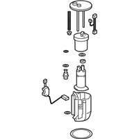 OEM 2010 Toyota Venza Fuel Pump Assembly - 77020-0T020