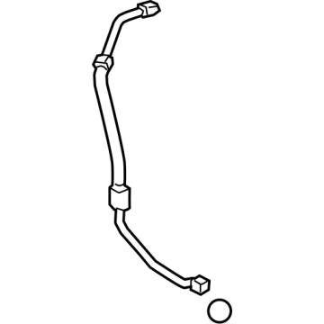 OEM 2022 Lexus NX350h HOSE SUB-ASSY, SUCTI - 88704-78050