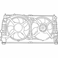 OEM Dodge SHROUD-Fan - 5066160AA