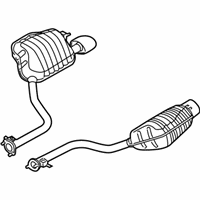 OEM Hyundai Tail With Muffler Pipe, Right - 28700-3N520