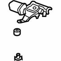 OEM 2010 Acura MDX Motor, Front Wiper - 76505-STX-A01