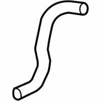 OEM 2014 Lexus IS350 Hose, Radiator, NO.2 - 16572-31251