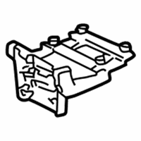 OEM 2004 Acura RL Hinge Assembly, Rear Console - 83406-SZ3-A41