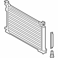 OEM Lexus UX250h CONDENSER Assembly, Supp - 884A0-76010