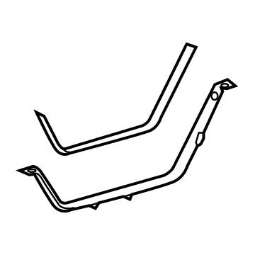 OEM 2022 Lexus NX350 Fuel Tank Strap - 7760142100