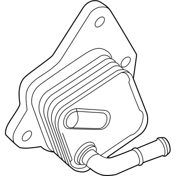 OEM Lexus NX350 COOLER ASSY, OIL - 15710-25040