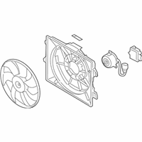 OEM 2014 Hyundai Veloster Blower Assembly - 25380-2V700