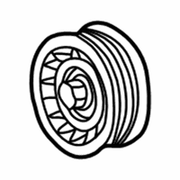 OEM Dodge Bracket-PULLEY - 68411138AA