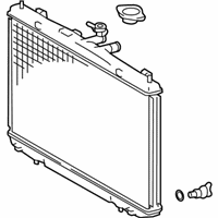 OEM 2017 Toyota Sienna Radiator Assembly - 16400-0P370