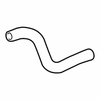 OEM Toyota Sienna Upper Hose - 16571-0P400