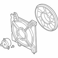 OEM 2003 Hyundai Tiburon Blower Assembly - 25380-2C600