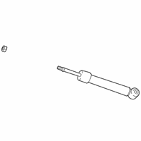 OEM Toyota Prius AWD-e Shock - 48530-80899