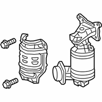 OEM Acura ILX Converter Assembly, Primary - 18180-RX0-A00