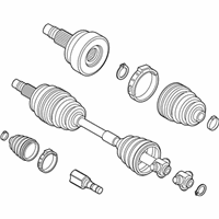 OEM 2020 Jeep Renegade Axle Half Shaft Left - 68410245AA