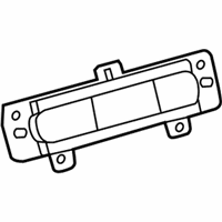 OEM 2019 Nissan Pathfinder Control Unit Assembly-Rear Air Conditioner - 27511-3JA0A