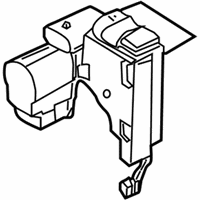 OEM 2005 Chevrolet Aveo Actuator - 96229551