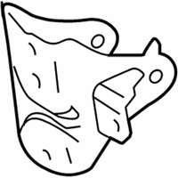 OEM Toyota RAV4 Rear Mount Bracket - 12321-36090