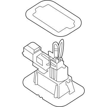 OEM Hyundai Ioniq 5 LAMP ASSY-LICENSE PLATE, RH - 92502-GI000