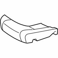 OEM 2021 Toyota Sequoia Seat Cushion Pad - 71512-0C081