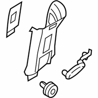 OEM 2018 Kia Sedona Trim Assembly-Rear Pillar - 85860A9500DAA