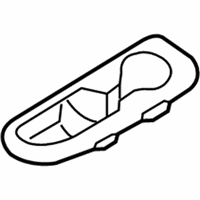OEM 2019 Kia Sedona Luggage Cup Holder, Right - 85743A9050DAA