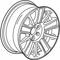 OEM 2014 Chevrolet Silverado 1500 Wheel, Alloy - 22871003