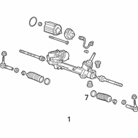 OEM 2016 Buick Verano Gear Assembly - 39032955