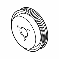 OEM 2021 Ford Mustang Pulley - KR3Z-8509-A
