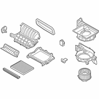 OEM 2018 Hyundai Santa Fe Blower Unit - 97100-B8000