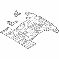 OEM 2013 Lincoln MKX Floor Pan Assembly - BT4Z-7811218-A