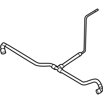 OEM 2020 BMW X5 LINE TO EXPANSION TANK - 17-12-8-071-770