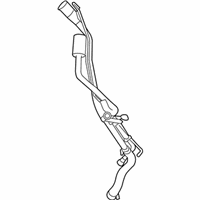 OEM Jeep Grand Cherokee Tube-Fuel Filler - 52090315AG
