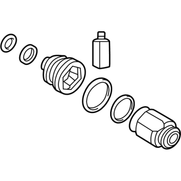 OEM Hyundai Santa Fe JOINT KIT-DIFF SIDE, RH - 495R3-R5250