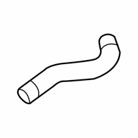 OEM 2017 Nissan Sentra Hose-Radiator, Upper - 21501-4FU0A