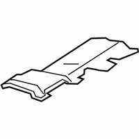 OEM Ford Explorer Exhaust Heat Shield - 1L2Z-5G221-AC