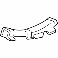 OEM 2010 Ford Explorer Exhaust Heat Shield - 3L2Z-5H207-AA