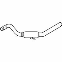 OEM 2004 Ford Explorer Tailpipe - 1L2Z-5202-BC