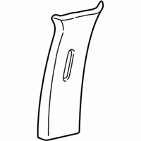 OEM 2000 Chevrolet Express 3500 Molding Asm-Center Pillar Upper Garnish *Vy Dark Pewter - 15075427