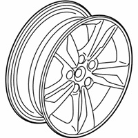 OEM Honda Odyssey Disk, Aluminum Wheel (18X7 1/2J) (Aap/Hitachi) - 42700-THR-A21