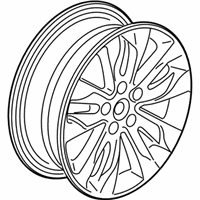OEM 2020 Honda Odyssey Disk, Aluminum Wheel (18X7 1/2J) (Aap/Hitachi) - 42700-THR-A01