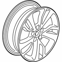 OEM Honda Odyssey Disk, Aluminum Wheel (19X7 1/2J) (Tpms) (Enkei) - 42700-THR-A31