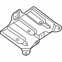 OEM 2009 Nissan Altima Bracket-Battery Mounting - 64866-JA700